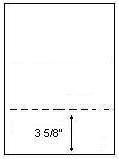 3 5/8 " Perforation from Bottom