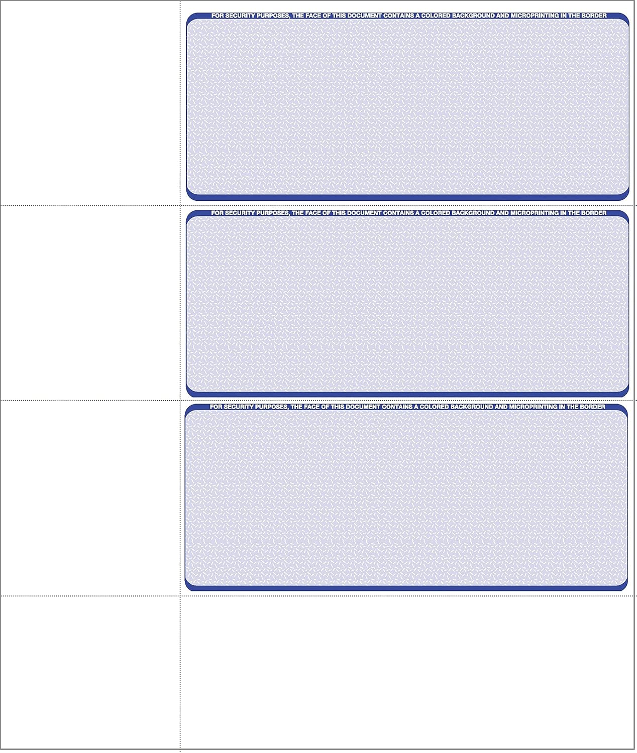 Personal 3 Checks on Page – ChecksAndEnvelopes.com