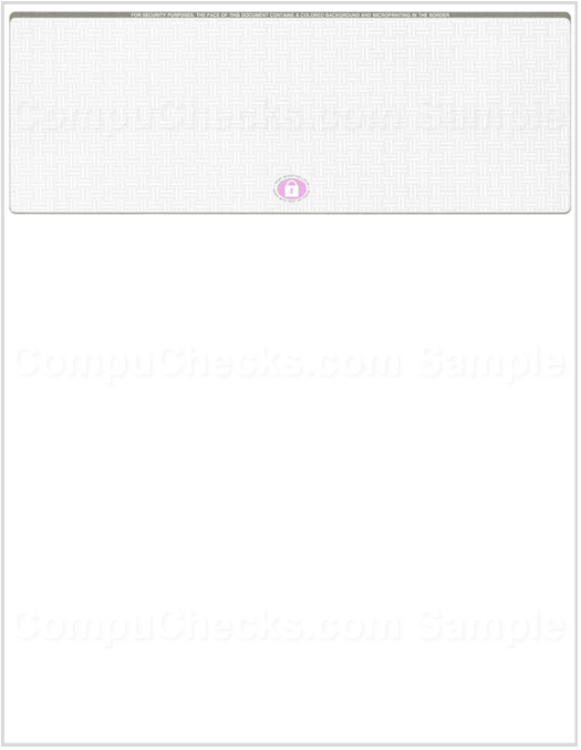 Blank Check on Top
