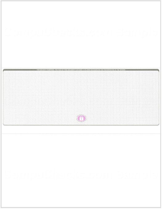 Blank Check in Middle