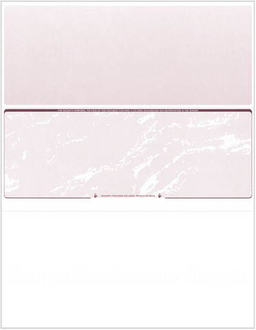 Blank Check in Middle