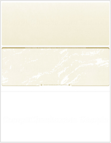 Blank Check in Middle