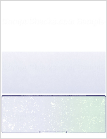 Blank Check on Bottom