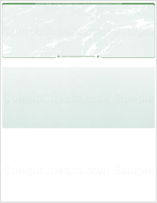 Blank Check on Top