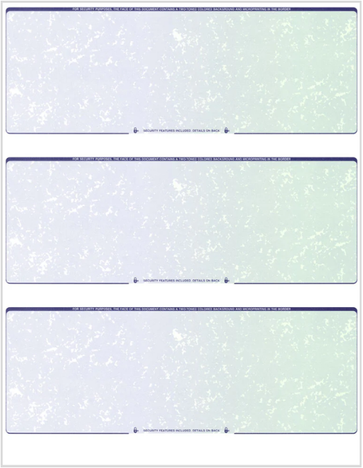 Business 3 Checks on Page