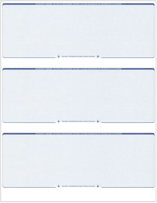 Business 3 Checks on Page