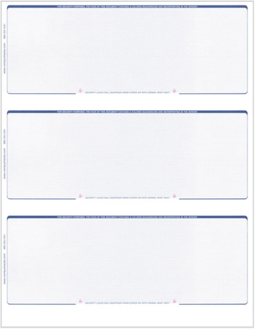 Business 3 Checks on Page