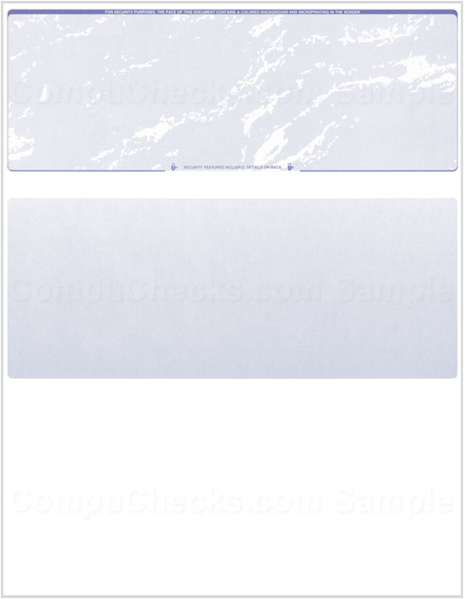 Blank Check on Top