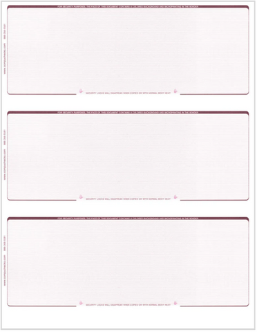 Business 3 Checks on Page