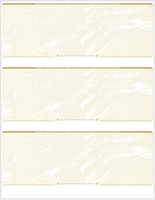 Business 3 Checks on Page