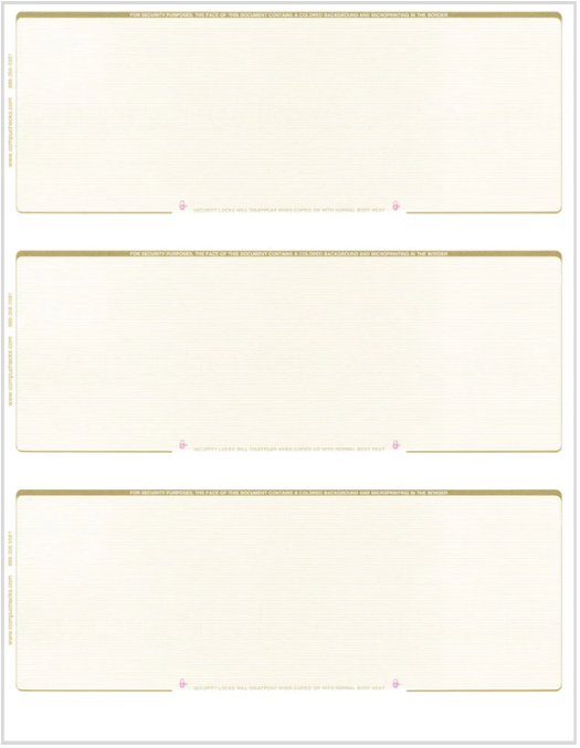 Business 3 Checks on Page