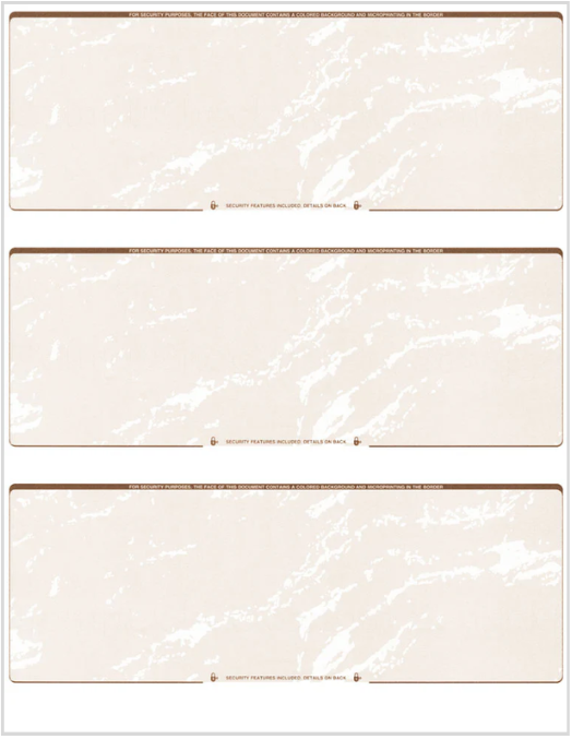 Business 3 Checks on Page