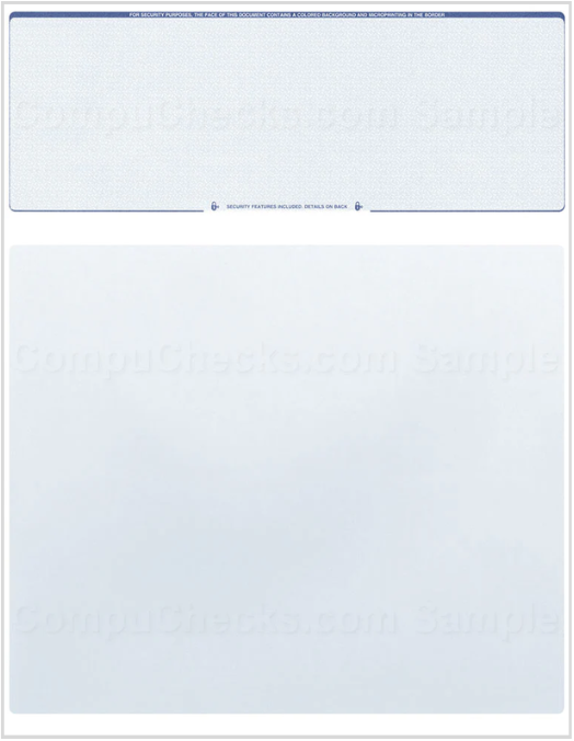 Blank Check on Top