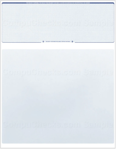 Blank Check on Top