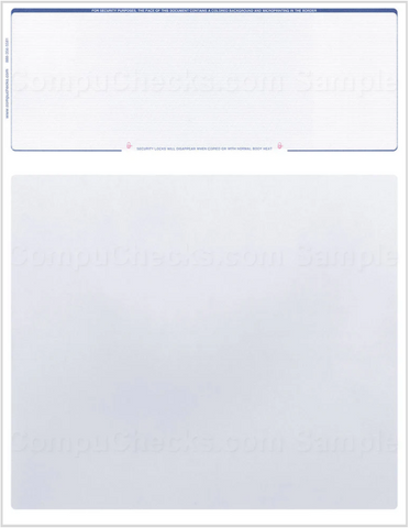 Blank Check on Top
