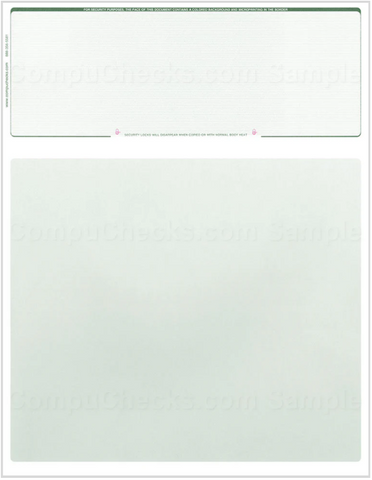 Blank Check on Top
