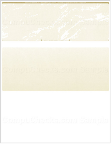 Blank Check on Top