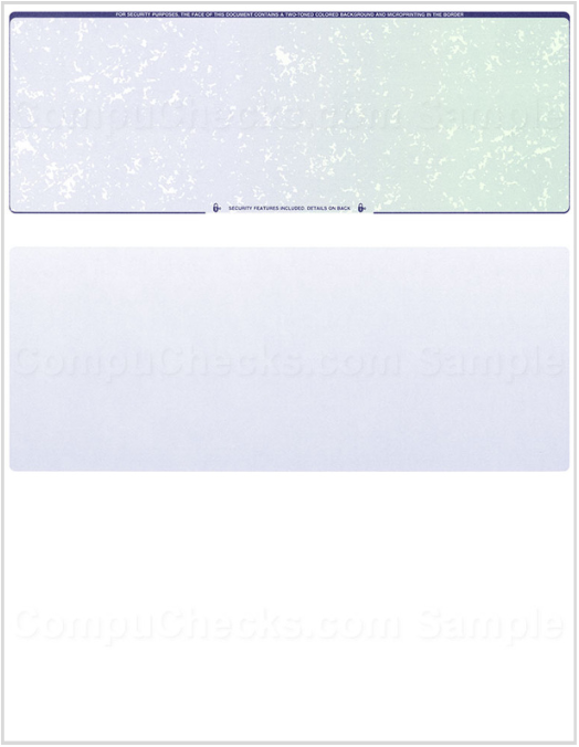 Blank Check on Top