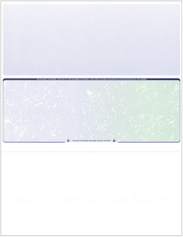 Blank Check in Middle